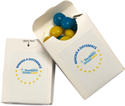 Flip Lid Cardboard Box with Chewy Fruit 25g *Plastic Free*